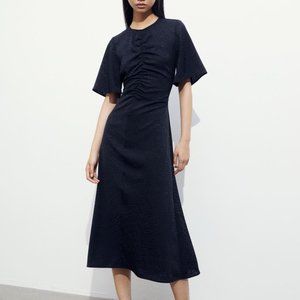 H&M Gathered-detail Dress
